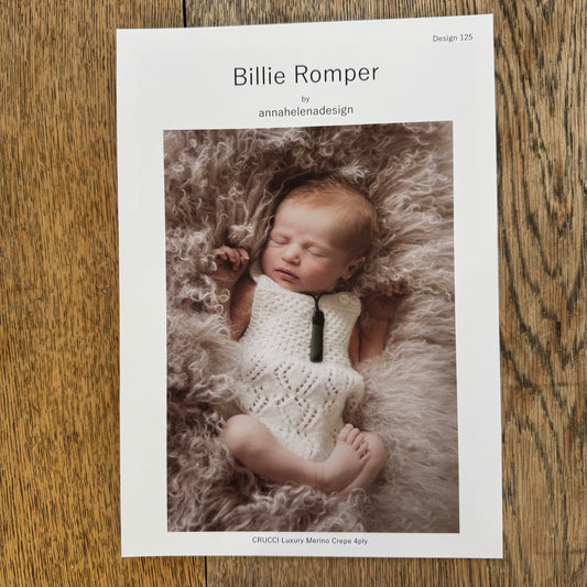 Pattern | Crucci 4ply | Billie Romper | 125