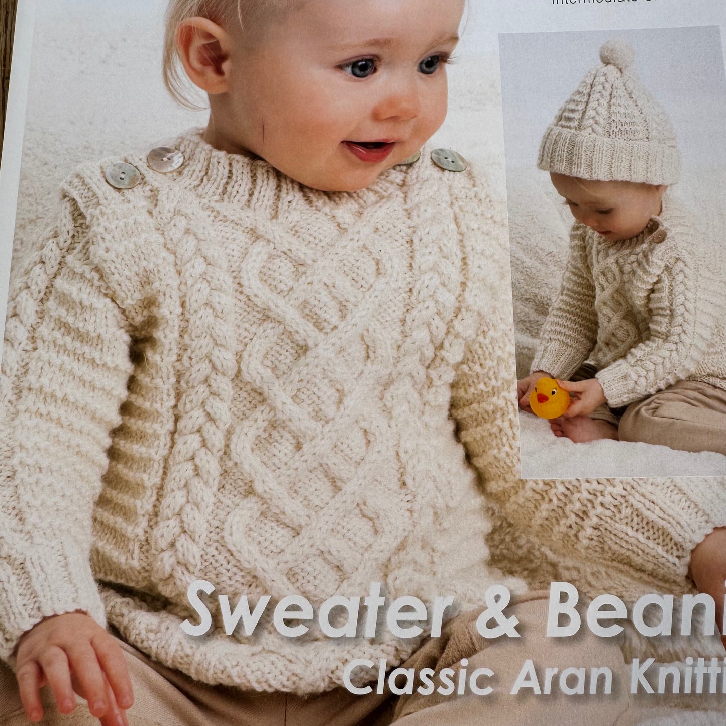 Pattern | Crucci 8ply | Sweater and Beanie Classic Aran | 1412