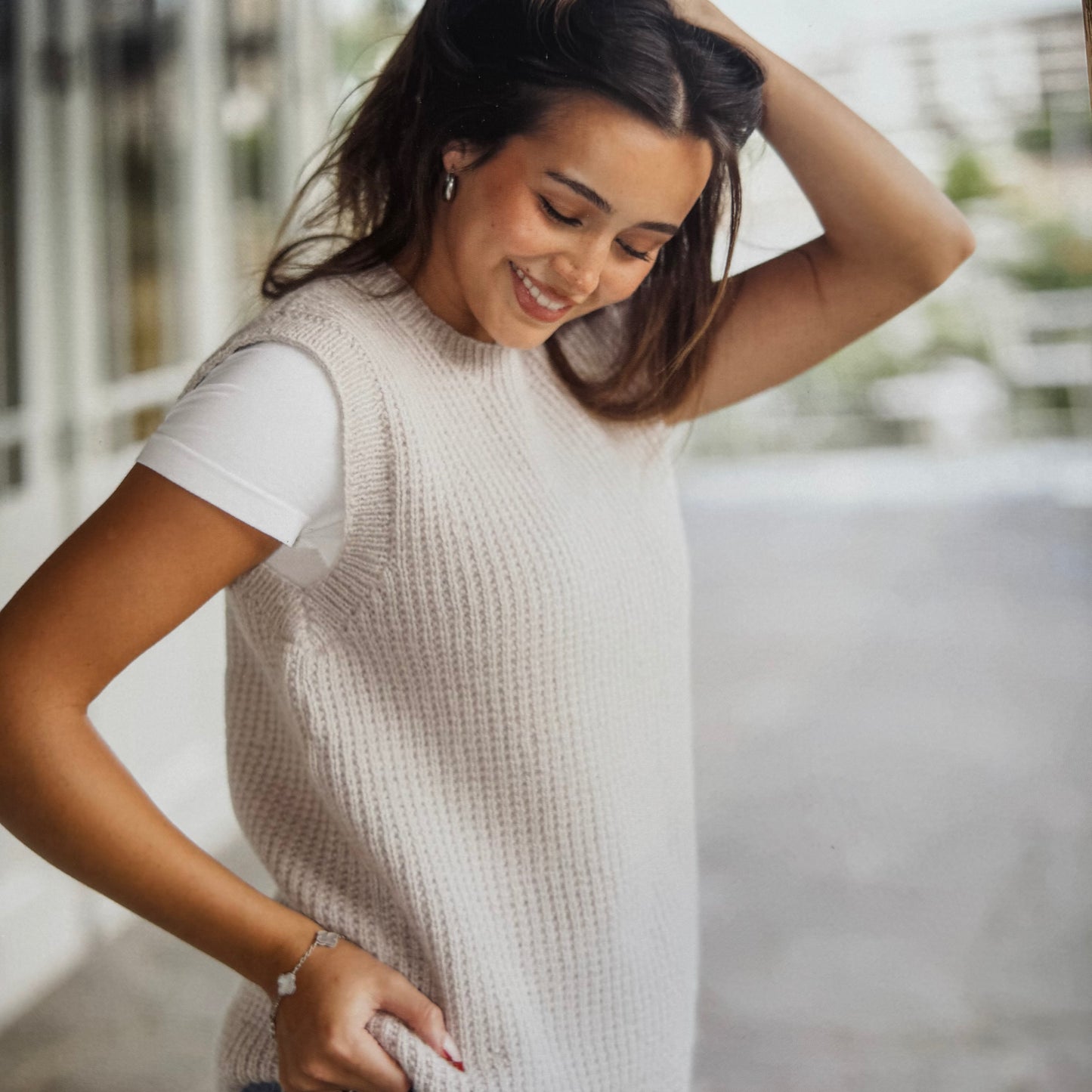 Pattern | Crucci Aella 8ply | Broken Rib Vest | 2306