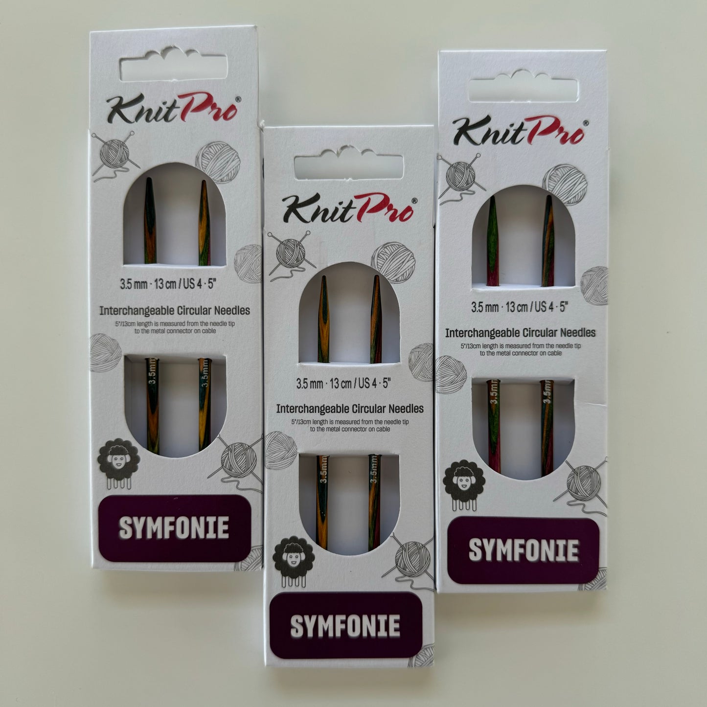 KnitPro | Symfonie | Interchangeable Needles | 13cm