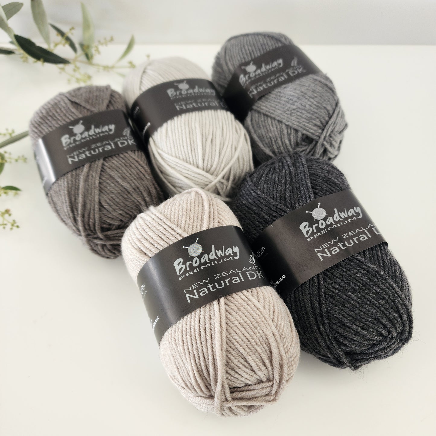 Broadway | Premium NZ Merino Naturals | 8ply