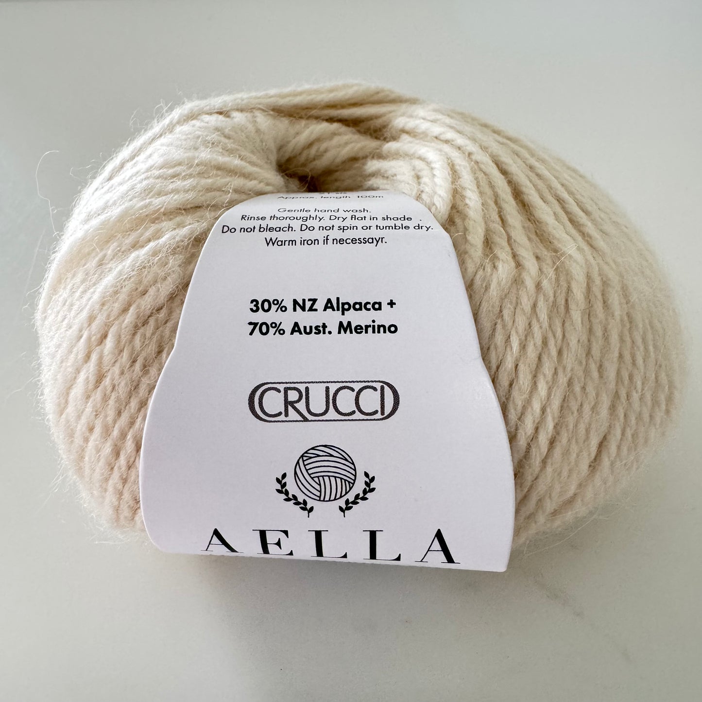 Crucci | Aella | Alpaca + Merino | 8ply DK