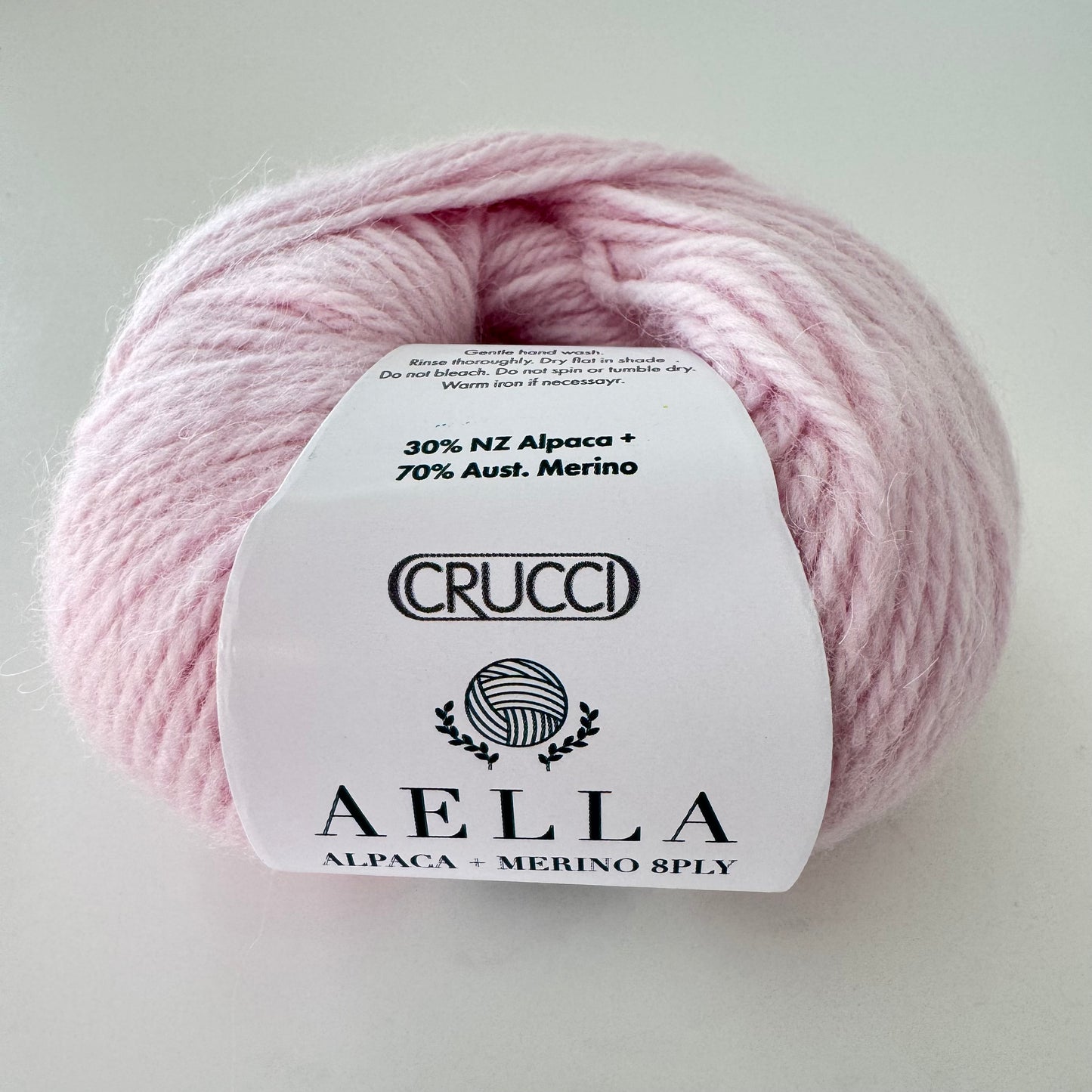 Crucci | Aella | Alpaca + Merino | 8ply DK