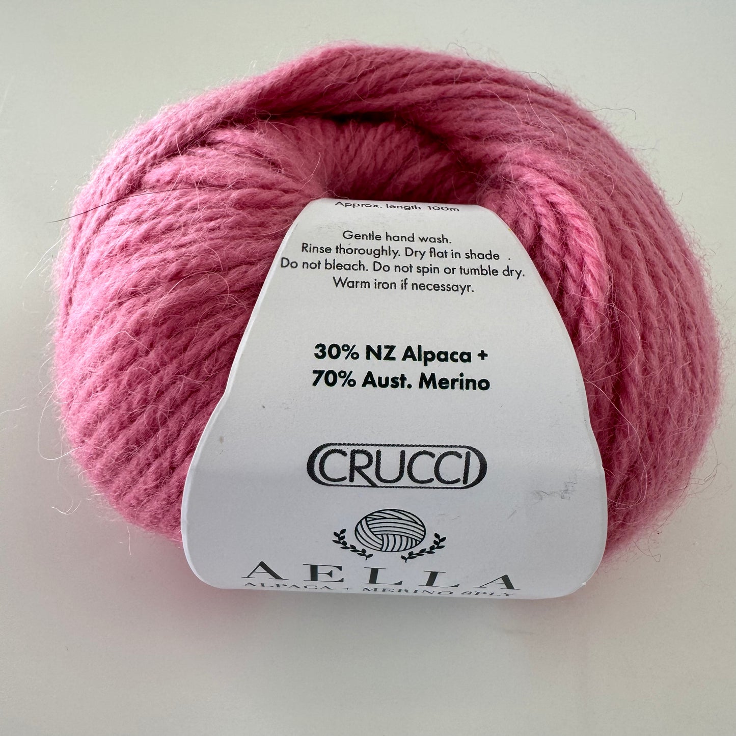 Crucci | Aella | Alpaca + Merino | 8ply DK