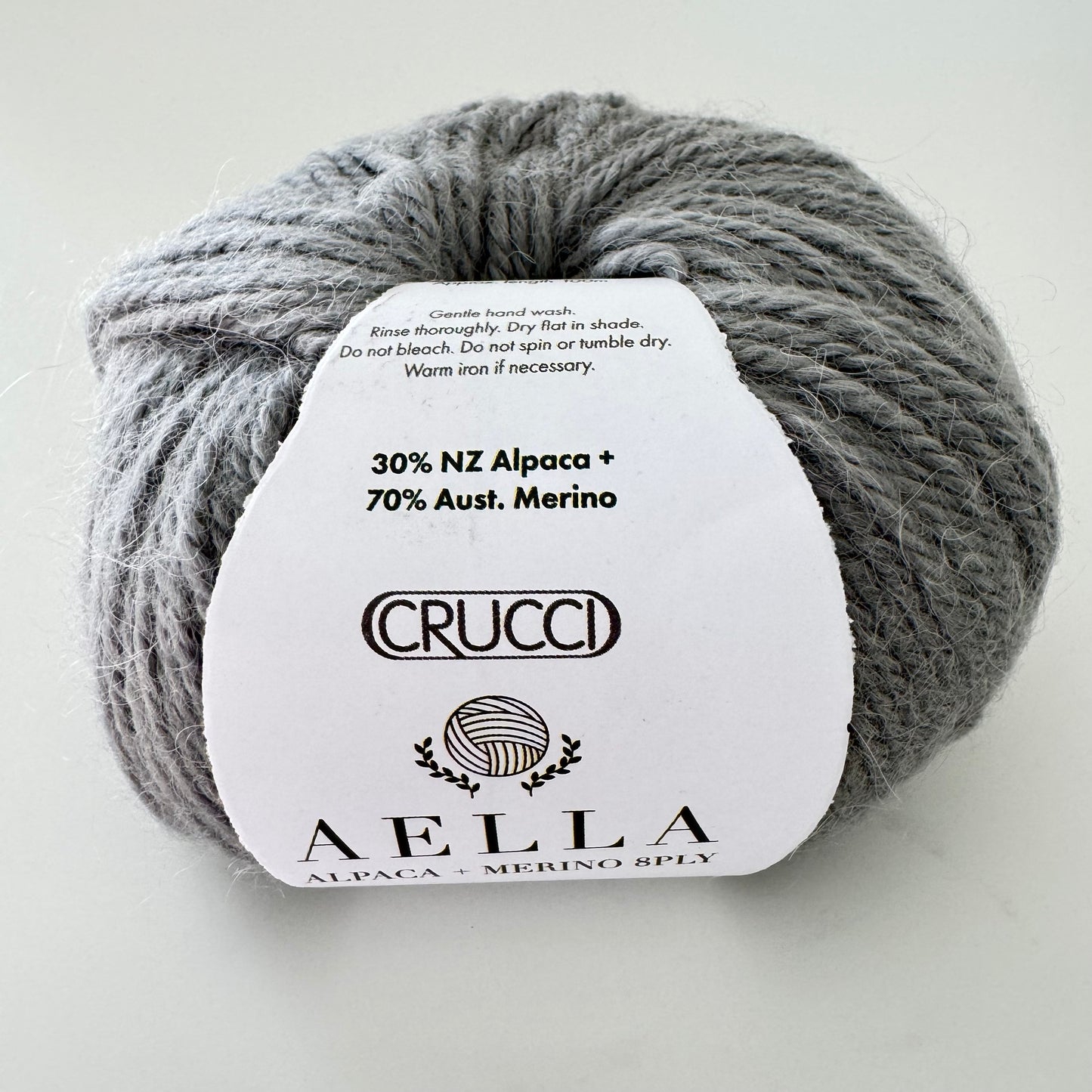 Crucci | Aella | Alpaca + Merino | 8ply DK