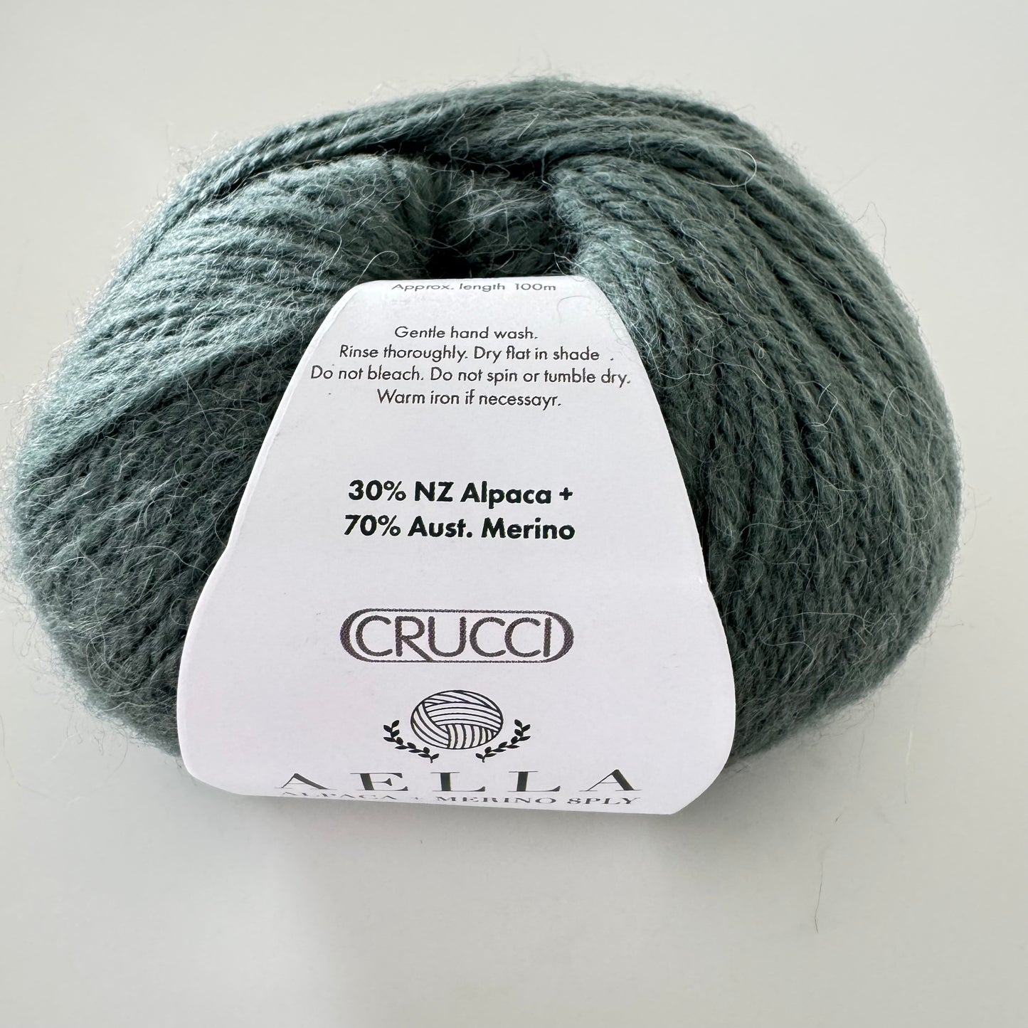 Crucci | Aella | Alpaca + Merino | 8ply DK