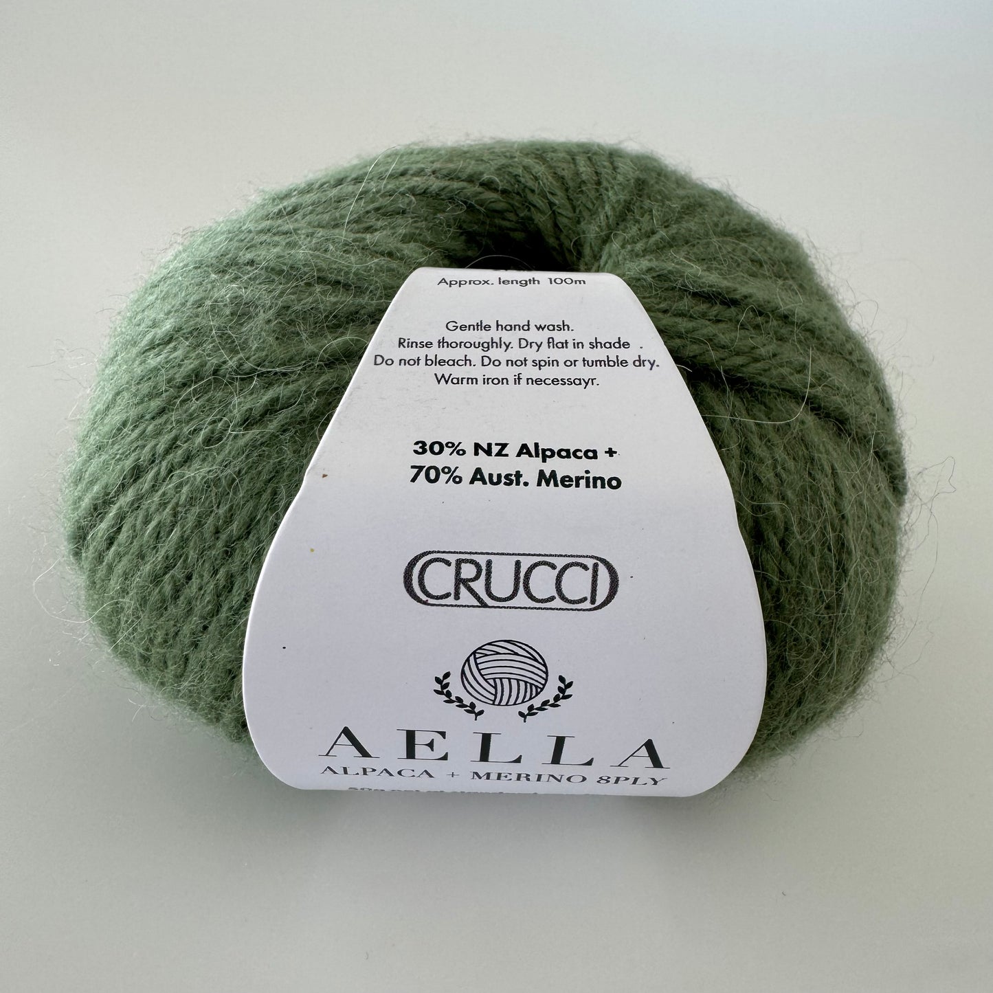 Crucci | Aella | Alpaca + Merino | 8ply DK