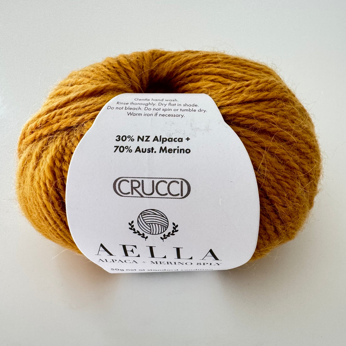 Crucci | Aella | Alpaca + Merino | 8ply DK