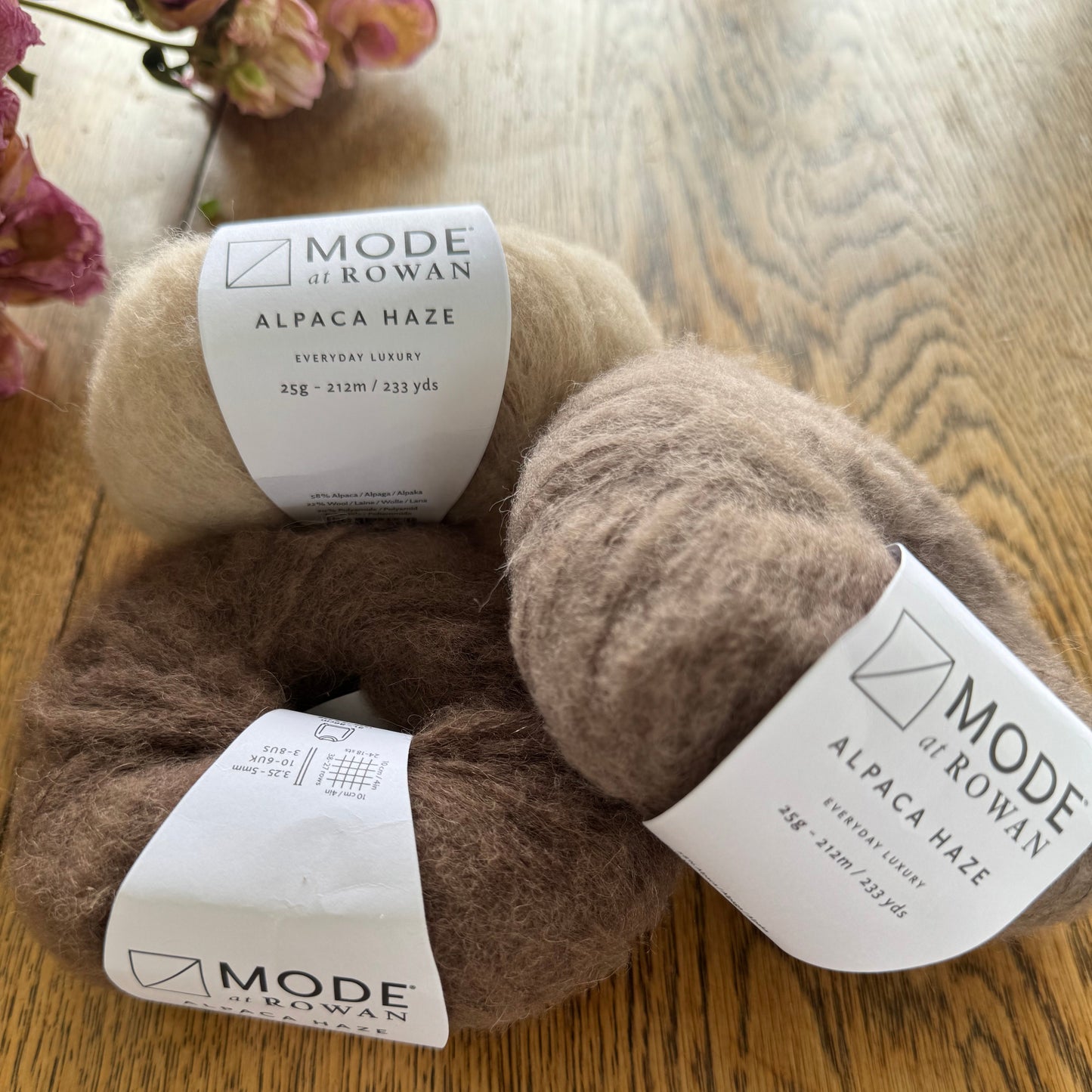 Mode at Rowan | Alpaca Haze | 2ply lace