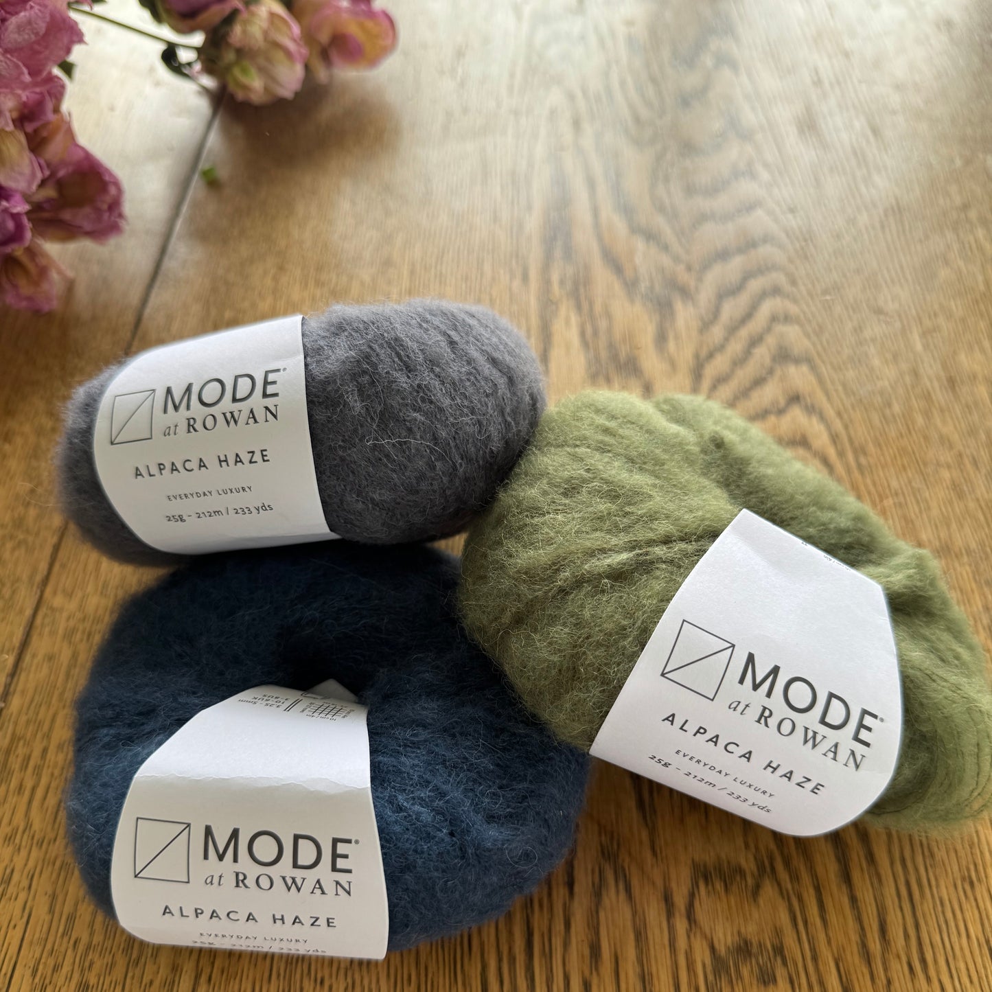 Mode at Rowan | Alpaca Haze | 2ply lace