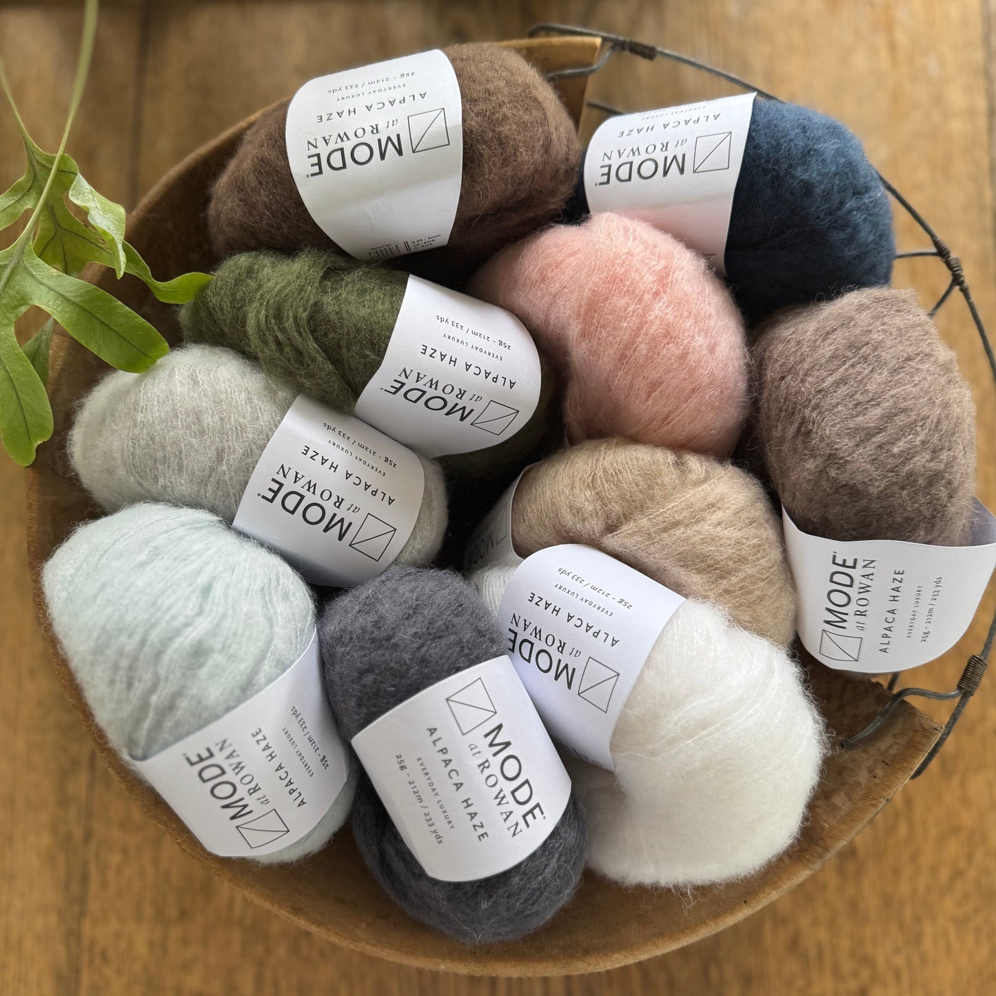Mode at Rowan | Alpaca Haze | 2ply lace