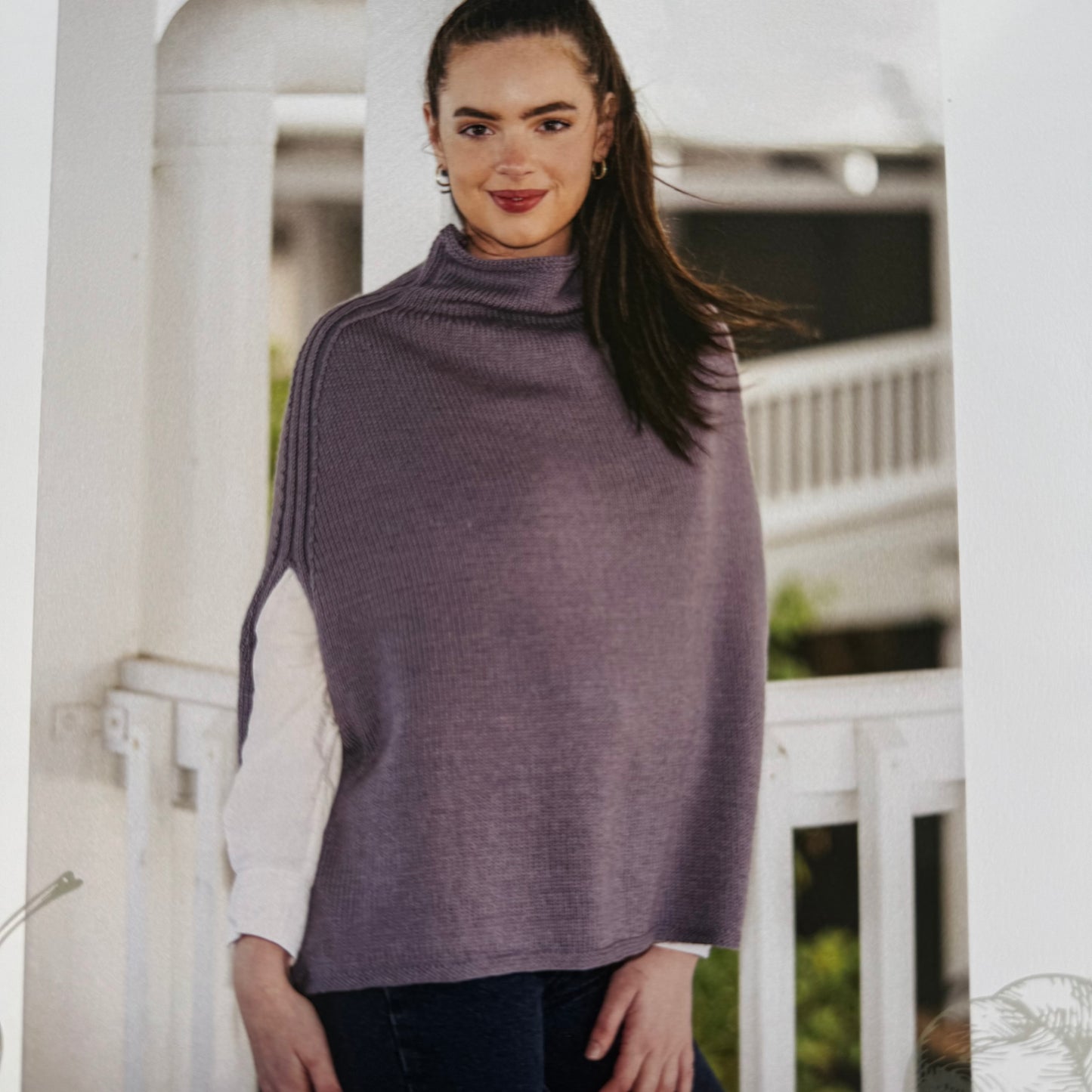 Pattern | Crucci 8ply/DK | Merino Poncho | 2104