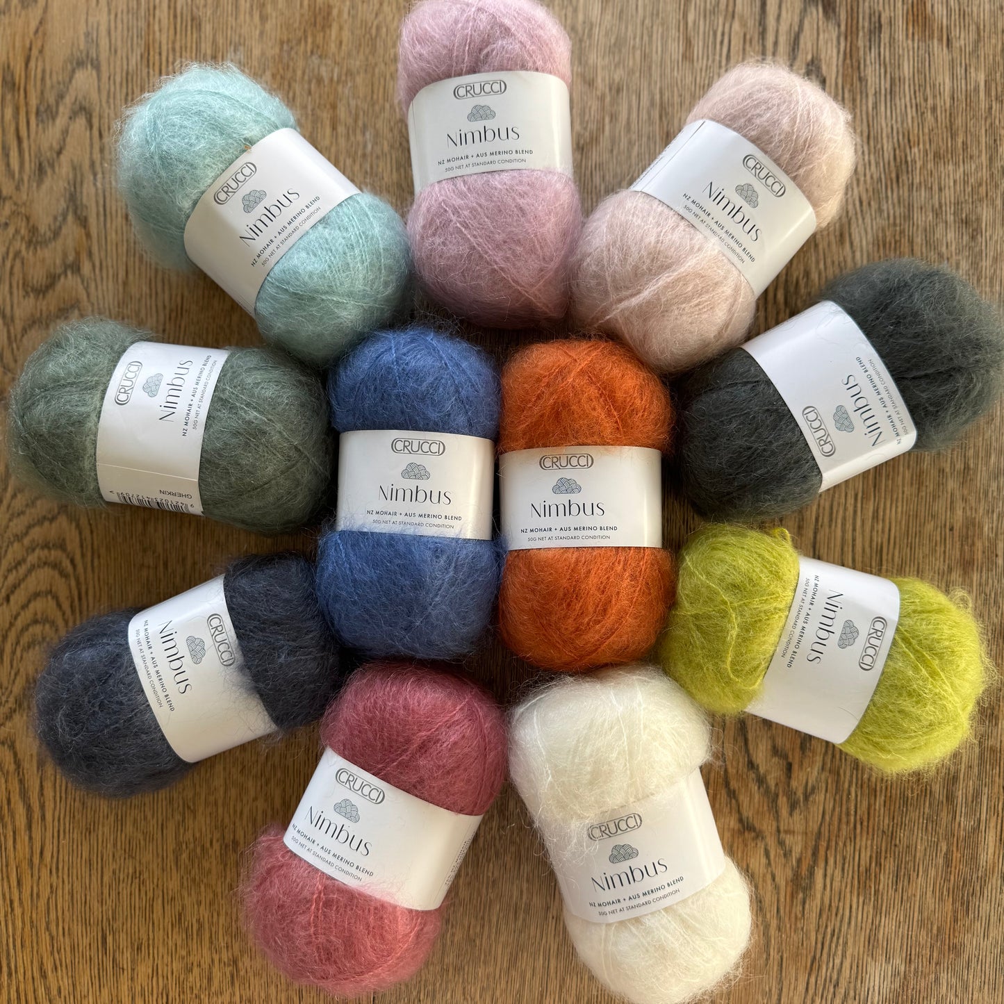 *NEW* Crucci | Nimbus | Kid Mohair + Merino Blend | 12ply