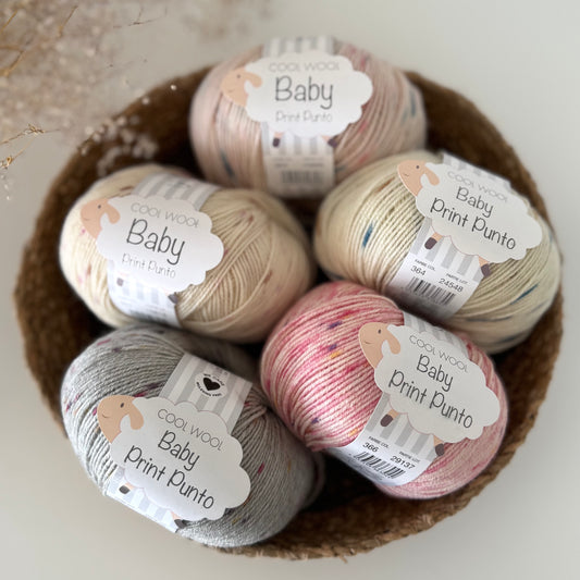 Lana Grossa | Cool Wool Baby Print Punto | 4ply