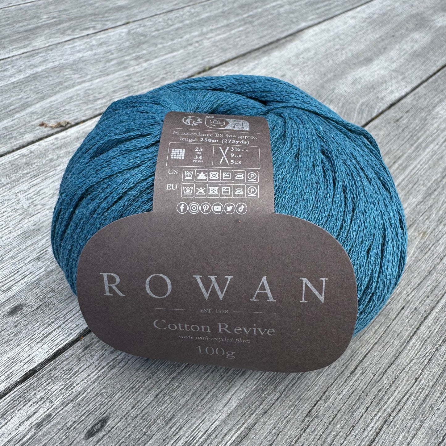 Rowan | Cotton Revive | 8ply