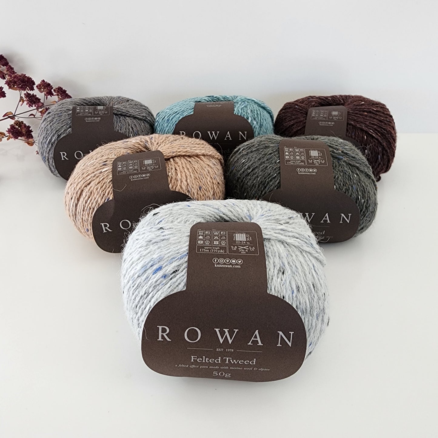 Rowan | Felted Tweed | 8ply (light)