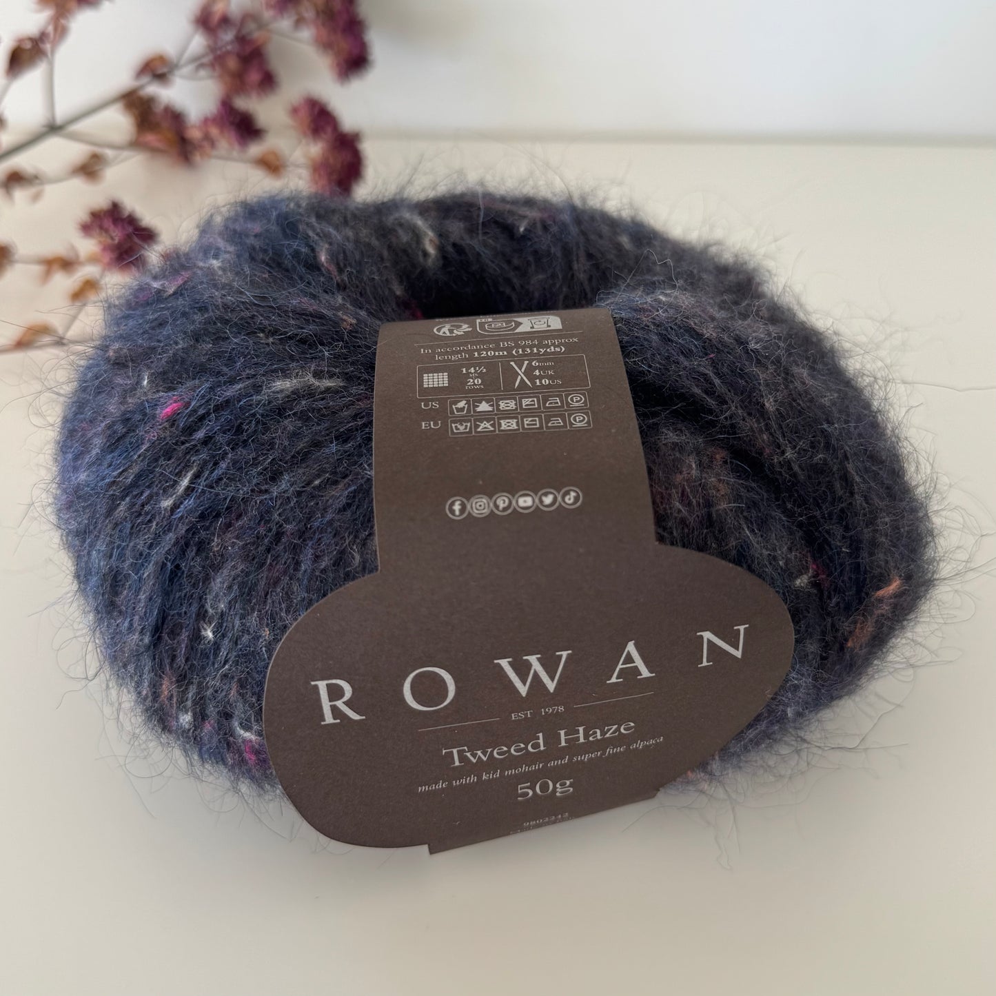 Rowan | Tweed Haze Mohair | 12ply