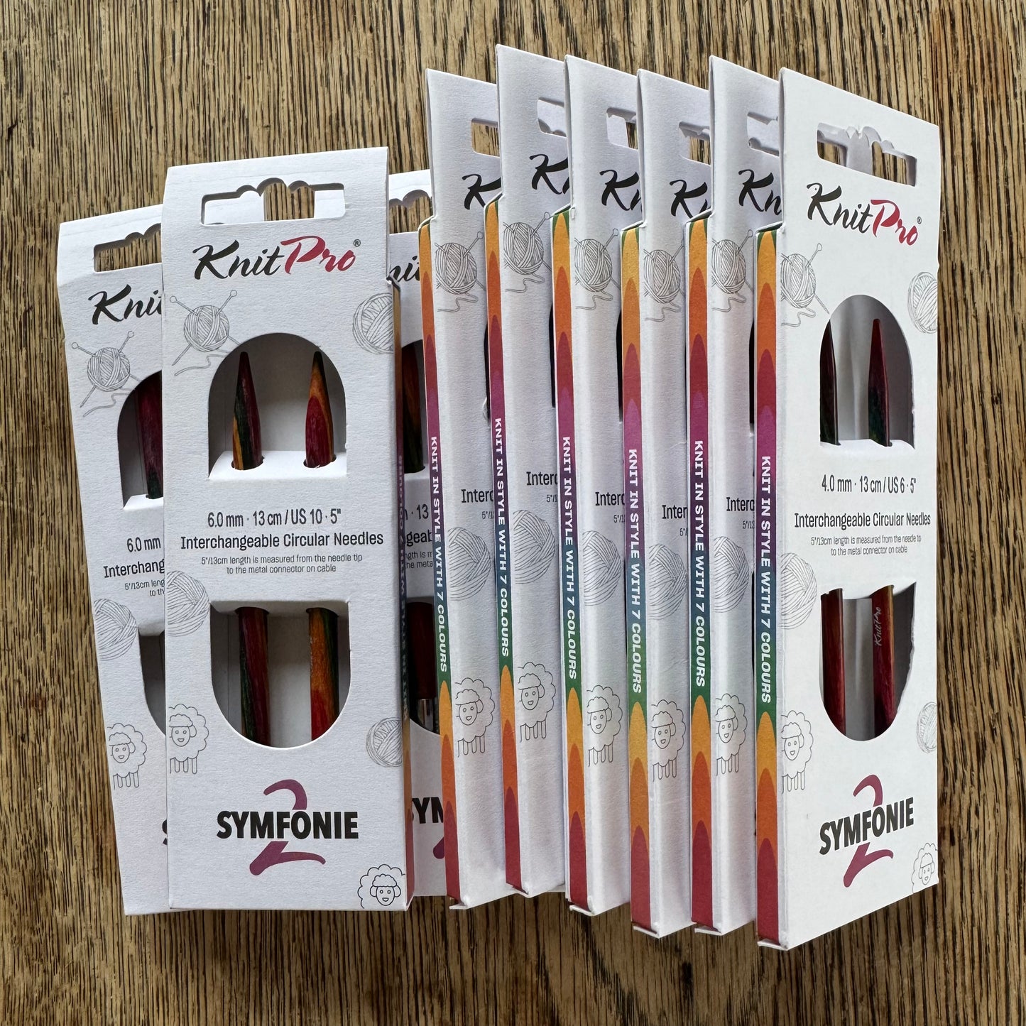 KnitPro | Symfonie 2 | Interchangeable Needles | 13cm *NEW*