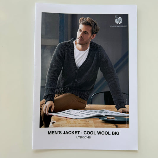 Pattern | Lana Grossa Men's Jacket | Cool Wool Big DK