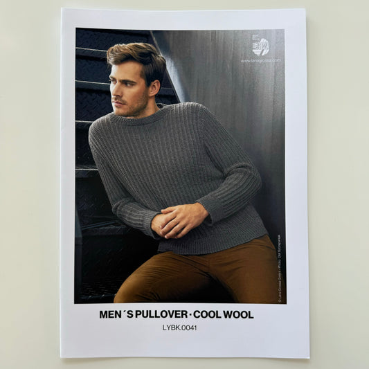 Pattern | Lana Grossa Men's Pullover | Cool Wool 5ply