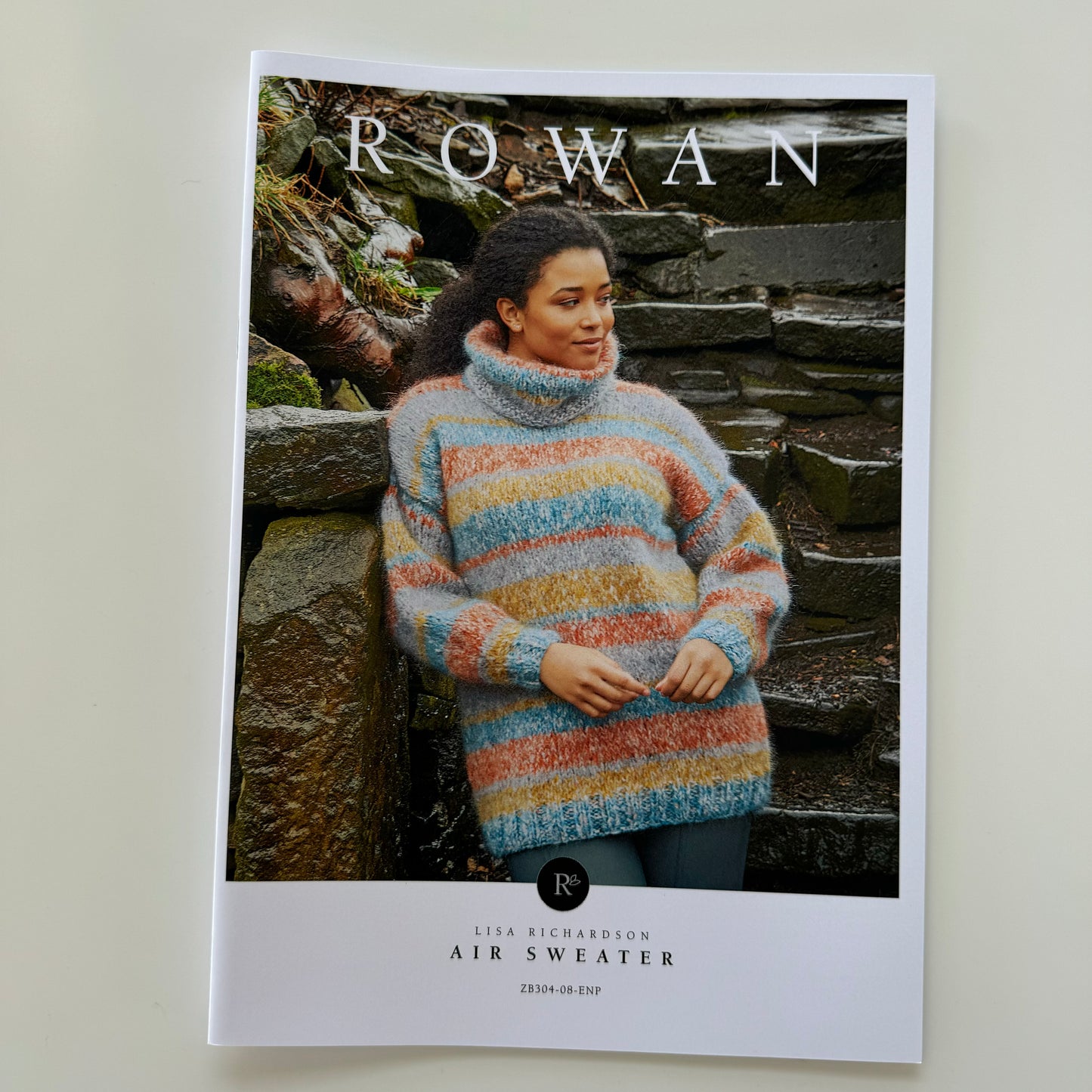 Pattern | Rowan Air Sweater | Tweed Haze Mohair