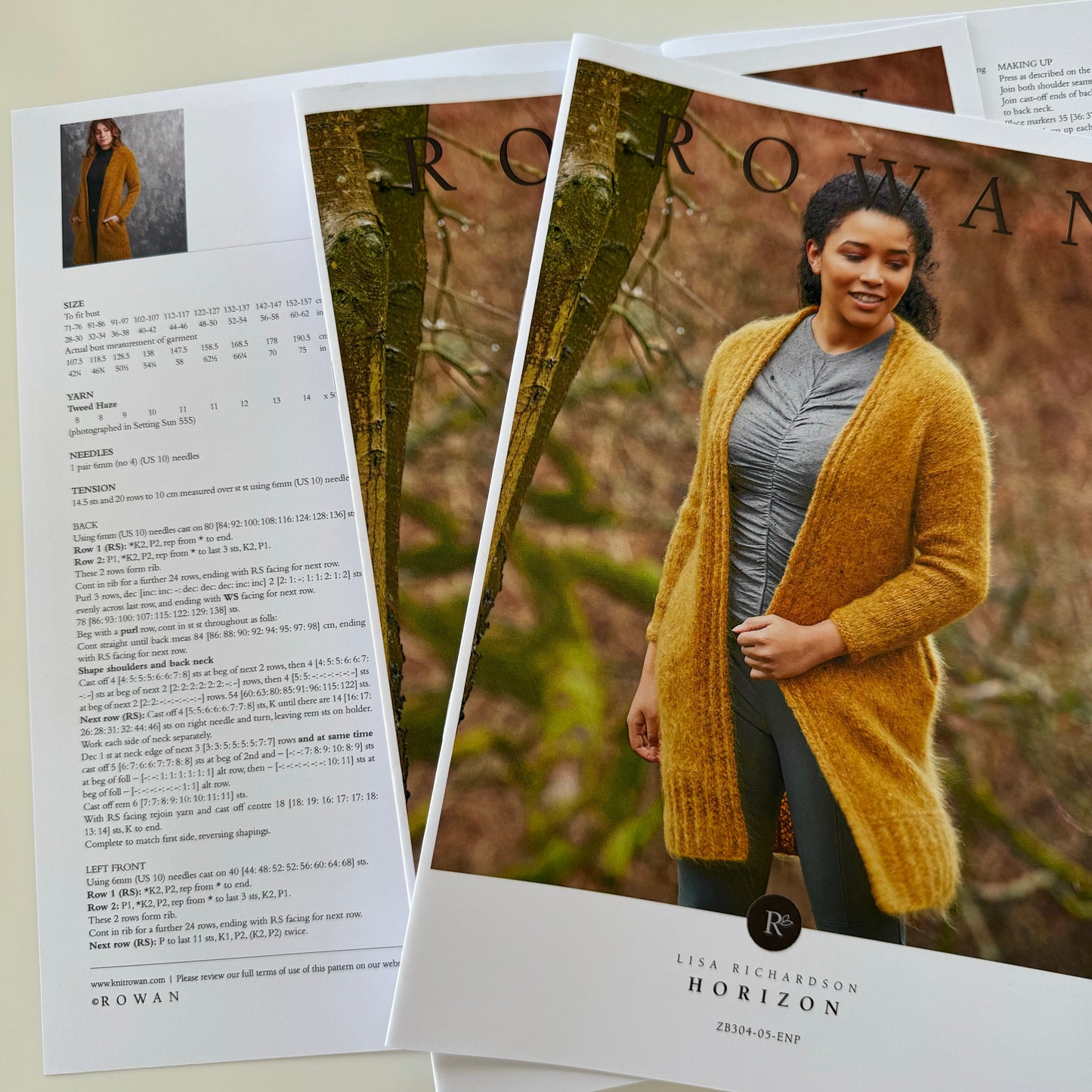 Pattern | Rowan Horizon | Tweed Haze