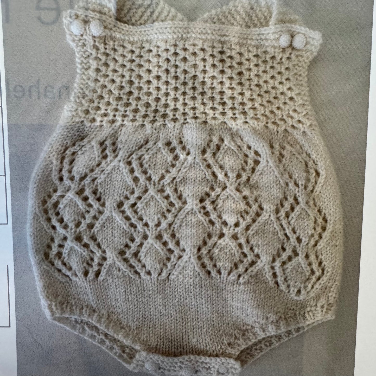 Pattern | Crucci 4ply | Billie Romper | 125