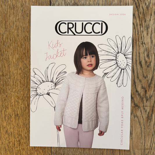 Pattern | Crucci 8ply | Kids Circular Yoke Jacket  | 2004