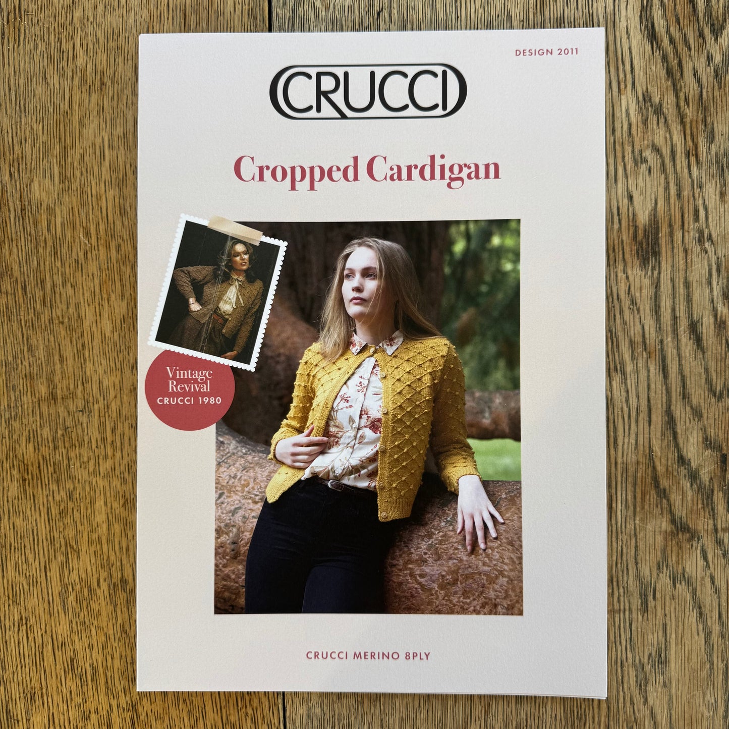 Pattern | Crucci Merino 8ply | Cropped Cardigan | 2011