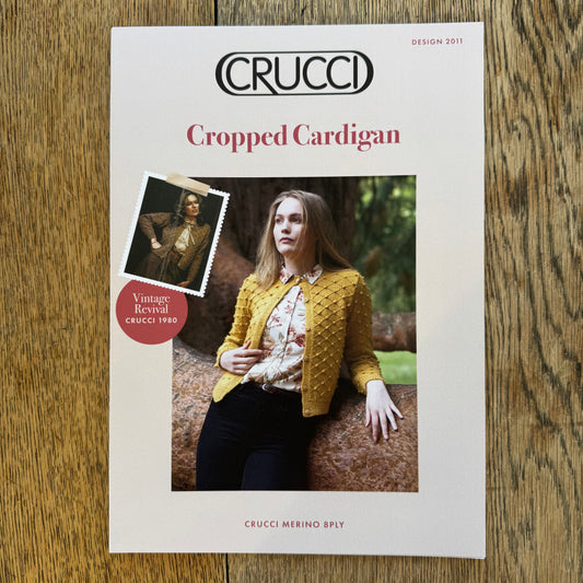 Pattern | Crucci Merino 8ply | Cropped Cardigan | 2011