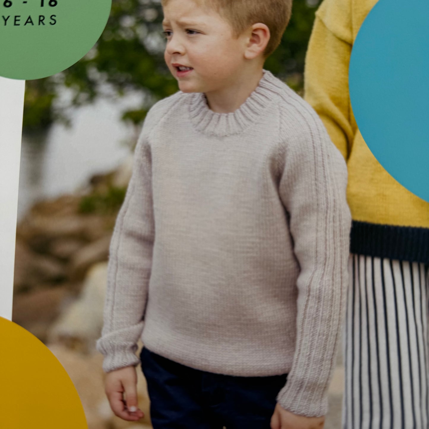 Pattern | Crucci 8ply/DK | Boys Rib Sleeve Sweater | 2109