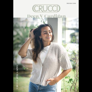 Pattern | Crucci Aella 8ply | Deep V Cardigan | 2308