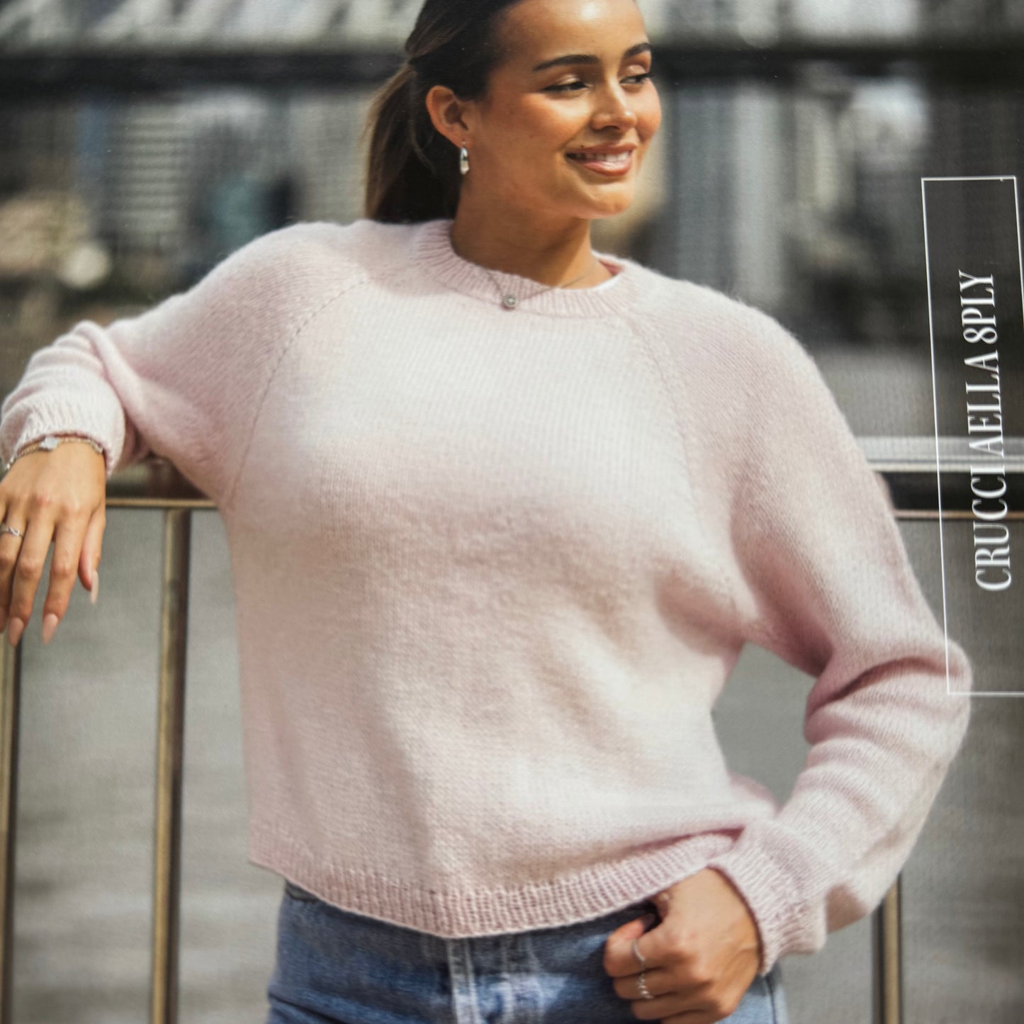 Pattern | Crucci Aella 8ply | Crew Neck Top Down Sweater | 2309