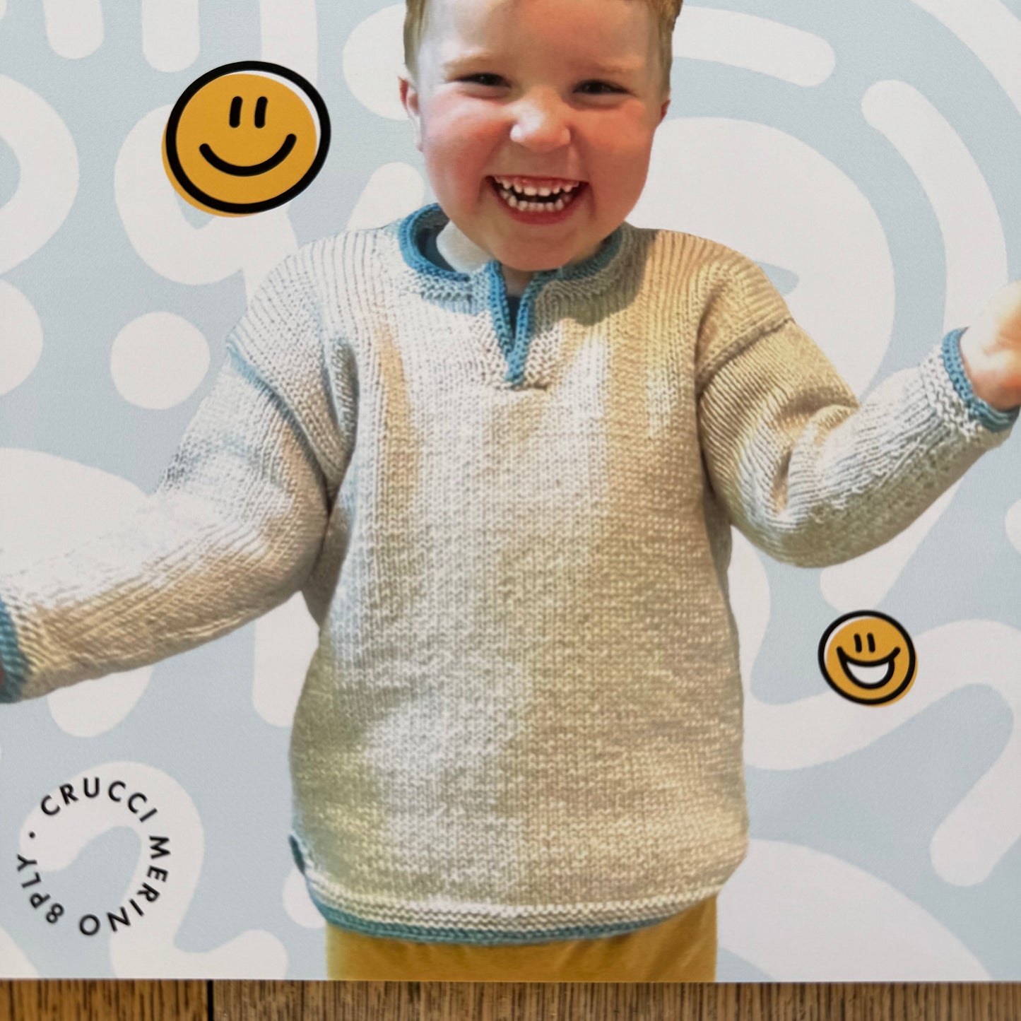 Pattern | Crucci Merino 8ply | Kids Merino Sweater | 2313