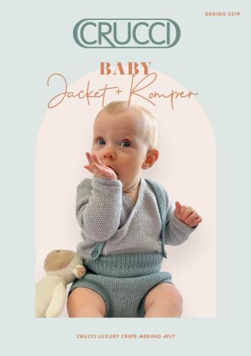 Pattern | Crucci 4ply | Baby Jacket + Romper | 2319