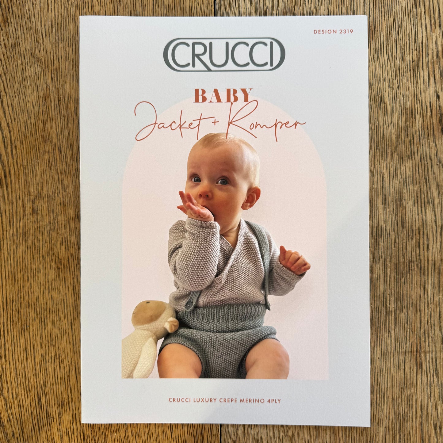 Pattern | Crucci 4ply | Baby Jacket + Romper | 2319