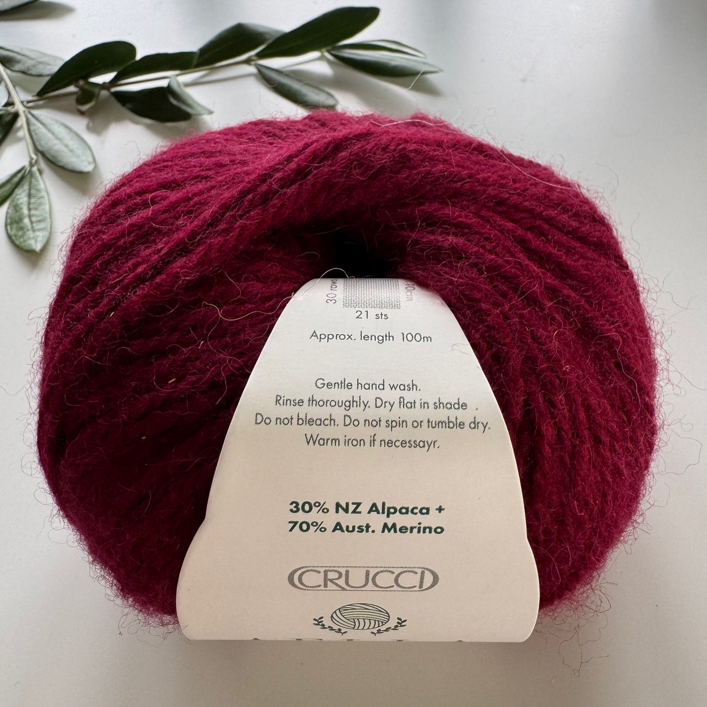 Crucci | Aella | Alpaca + Merino | 8ply DK