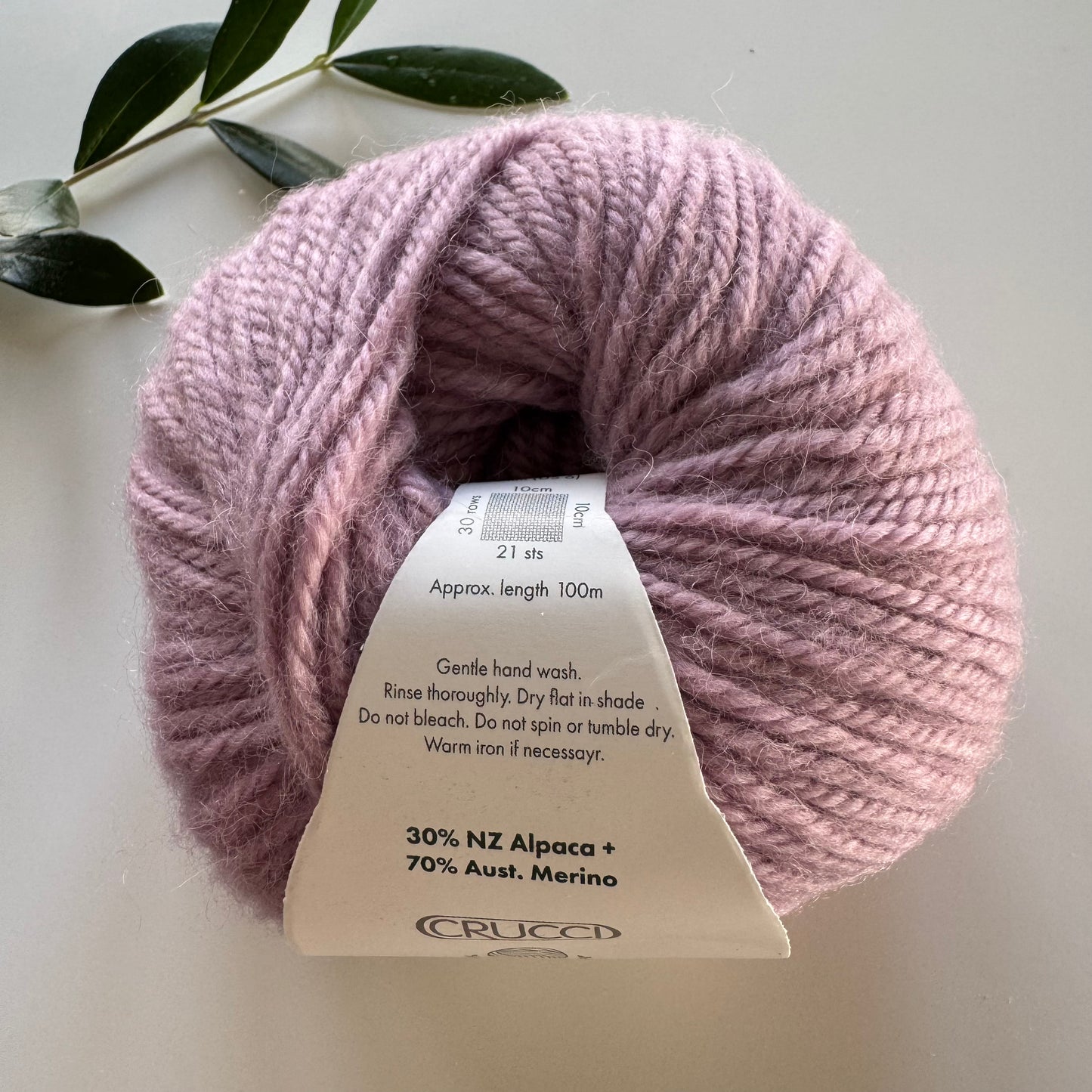 Crucci | Aella | Alpaca + Merino | 8ply DK