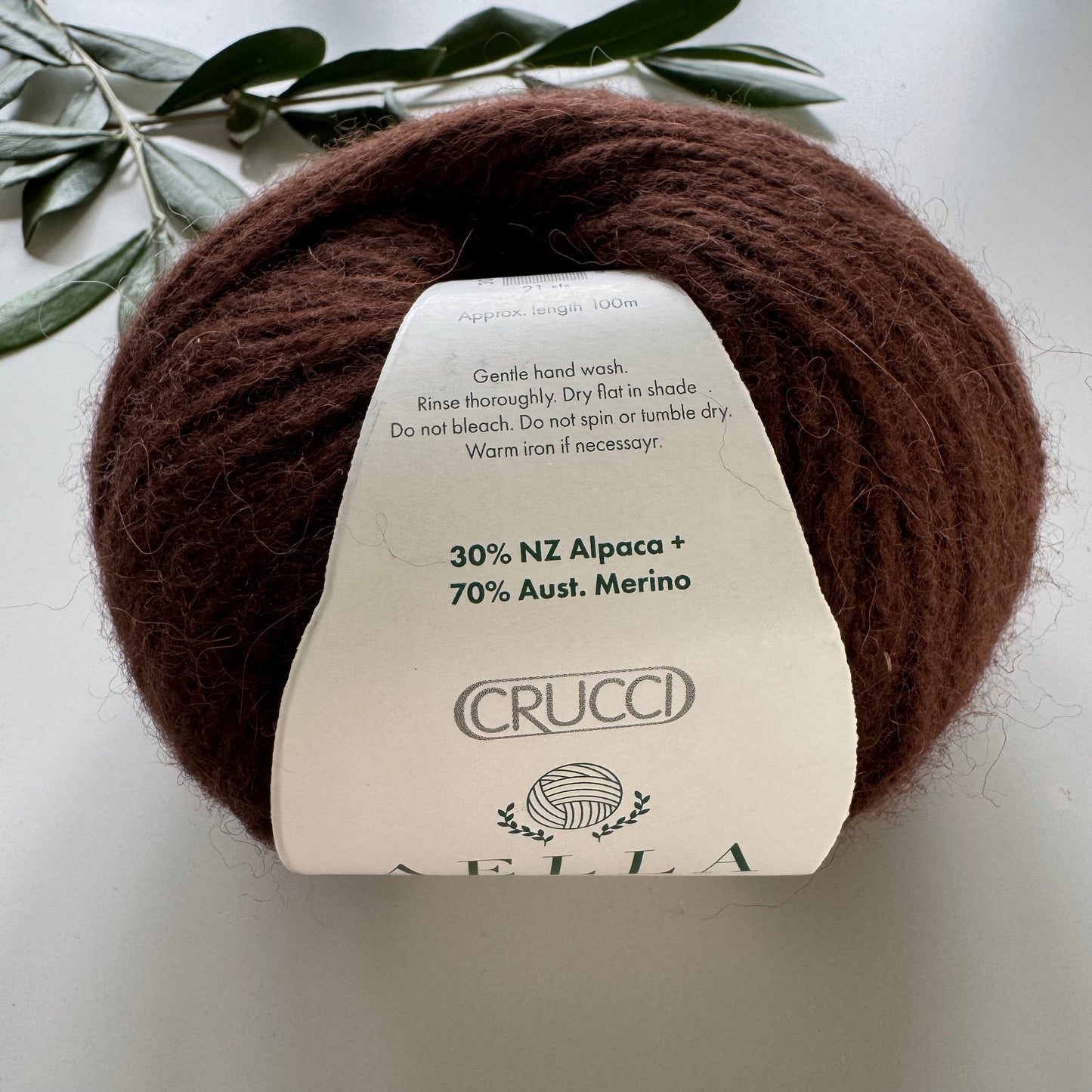 Crucci | Aella | Alpaca + Merino | 8ply DK