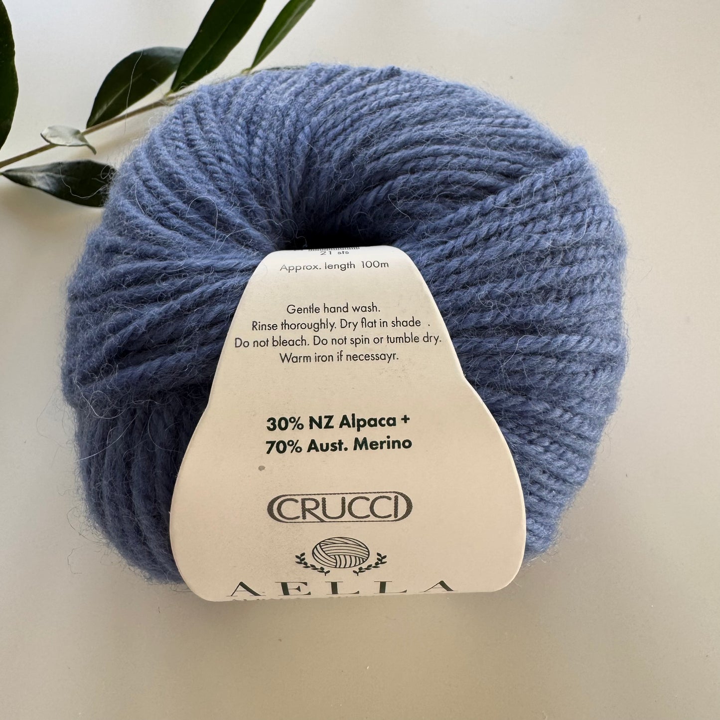 Crucci | Aella | Alpaca + Merino | 8ply DK