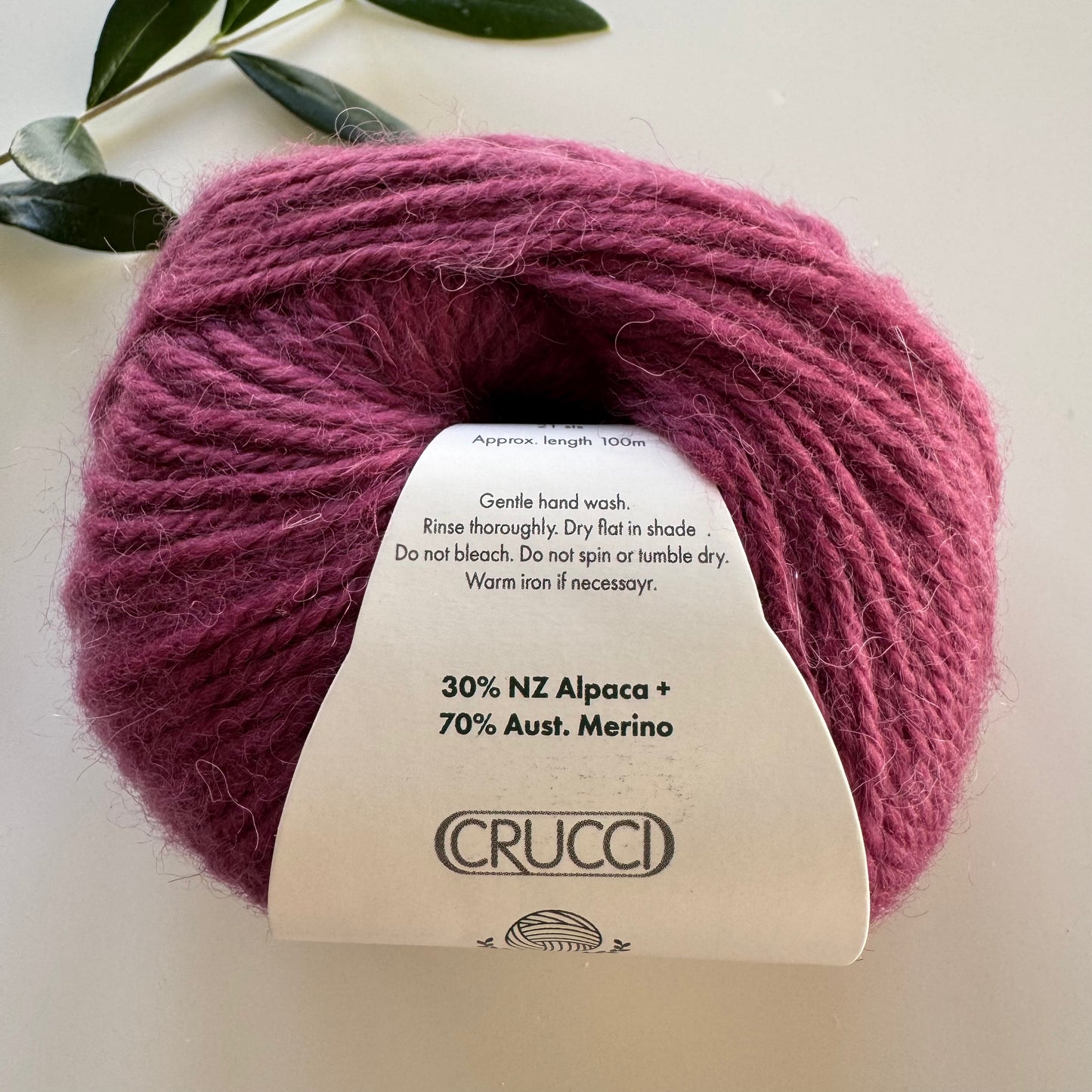 Crucci | Aella | Alpaca + Merino | 8ply DK