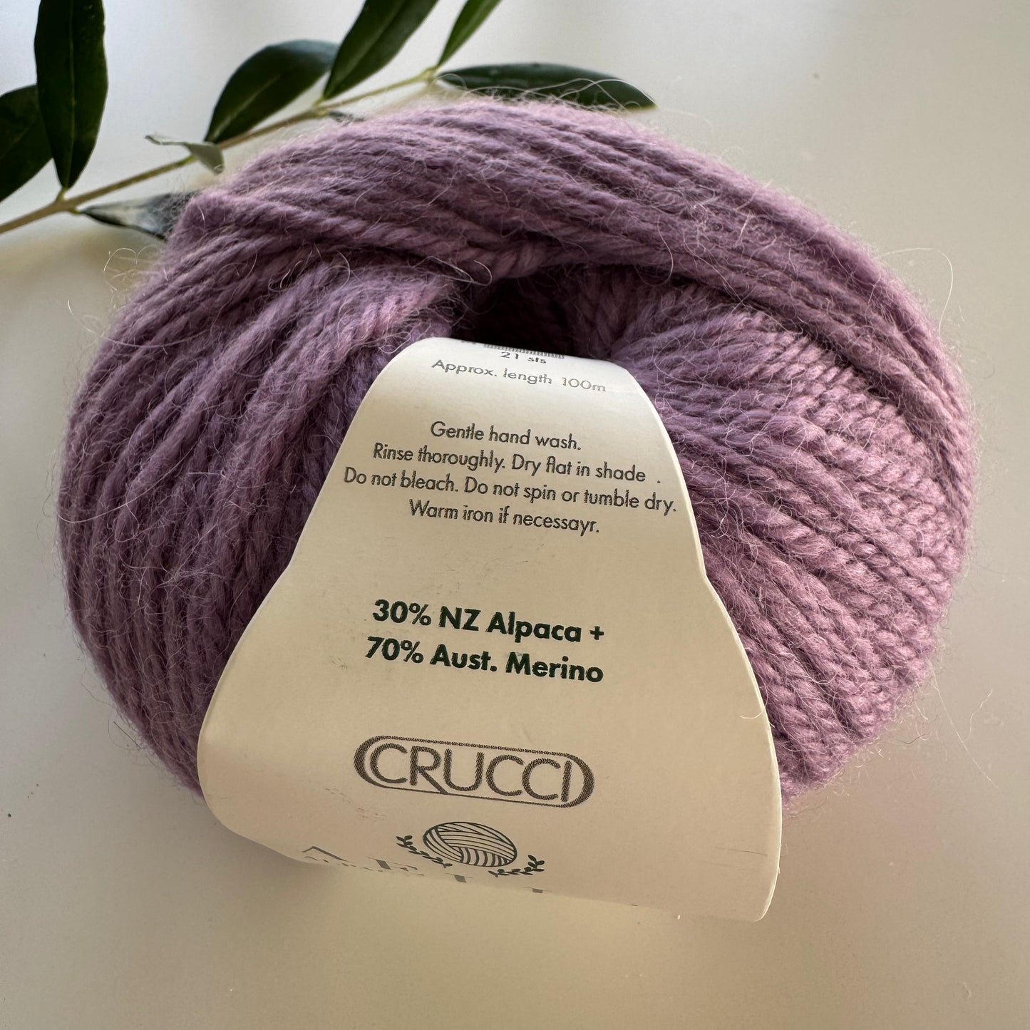 Crucci | Aella | Alpaca + Merino | 8ply DK