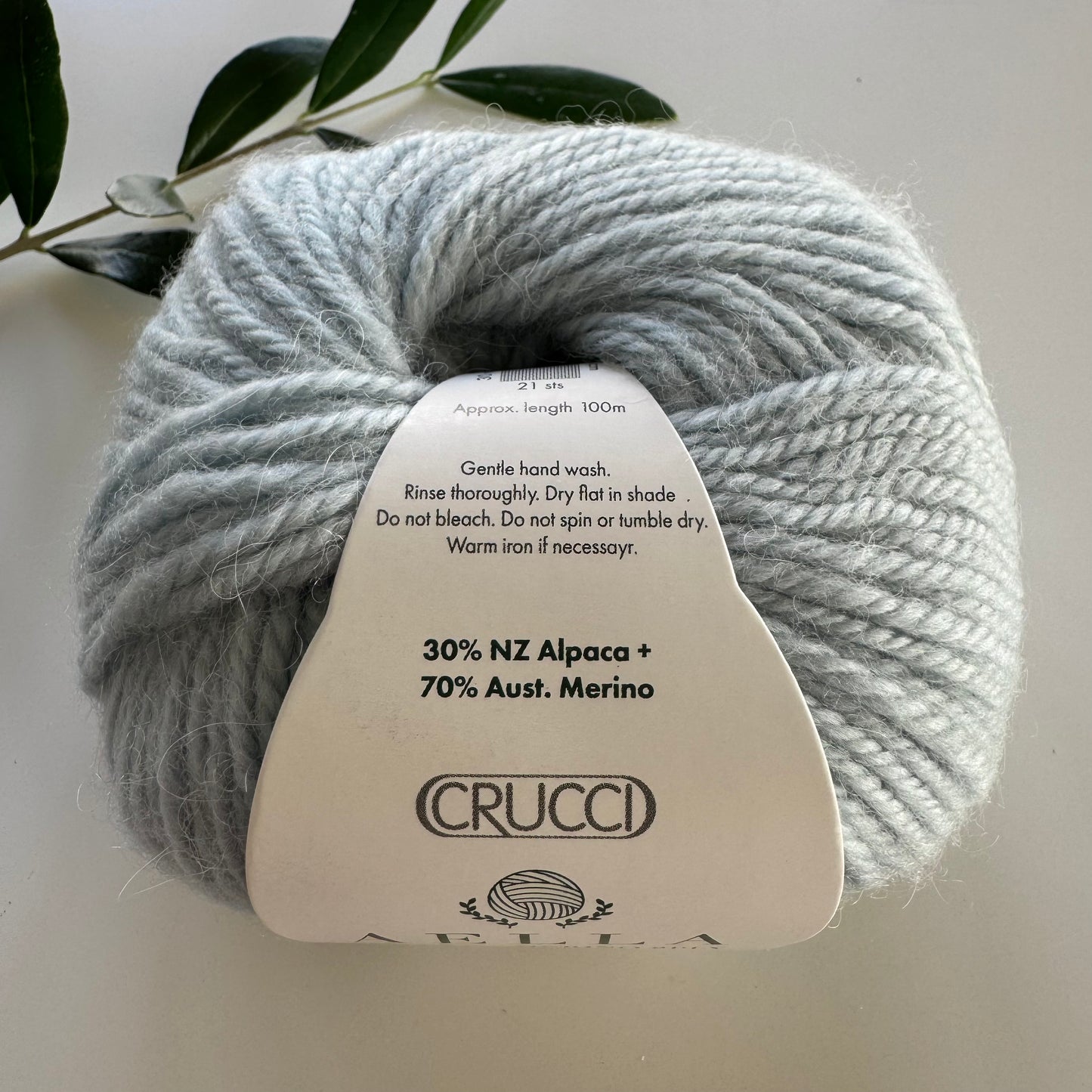 Crucci | Aella | Alpaca + Merino | 8ply DK