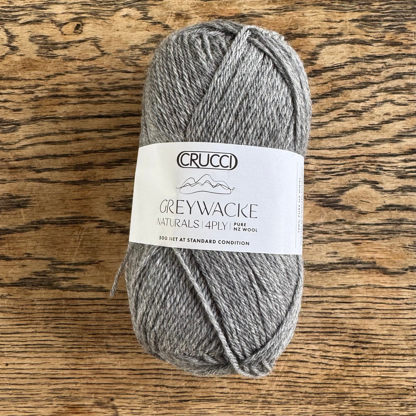 *NEW* Crucci | Greywacke | 4ply