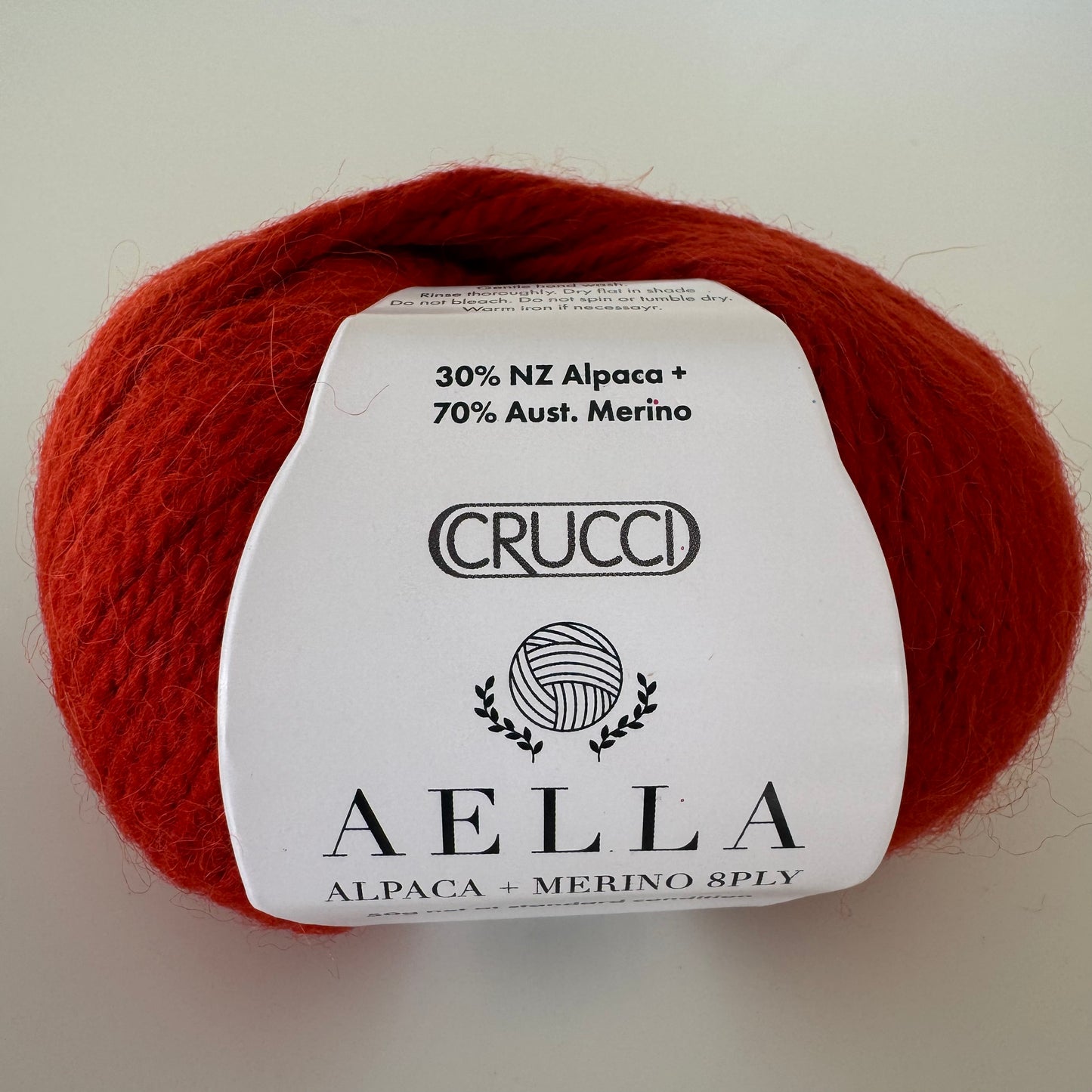 Crucci | Aella | Alpaca + Merino | 8ply DK