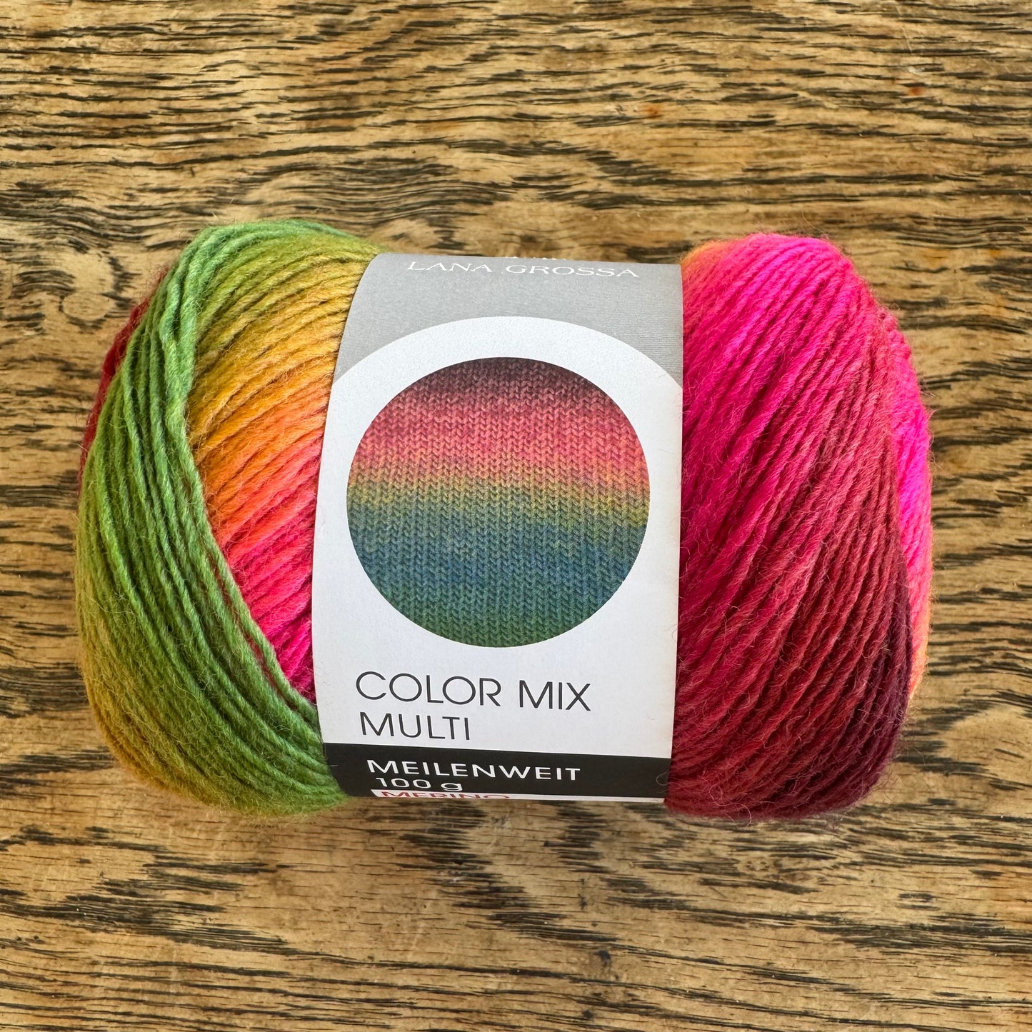 *NEW* Lana Grossa | Meilenweit SOCK Colour Mix Multi | 4ply (fingering)