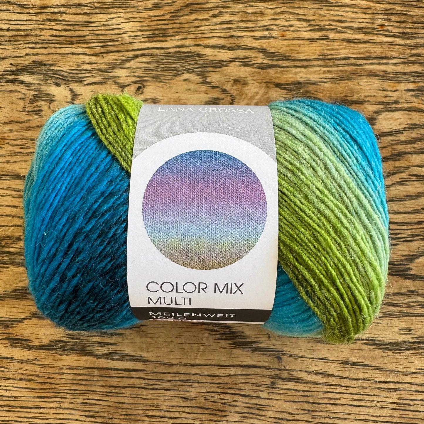 *NEW* Lana Grossa | Meilenweit SOCK Colour Mix Multi | 4ply (fingering)