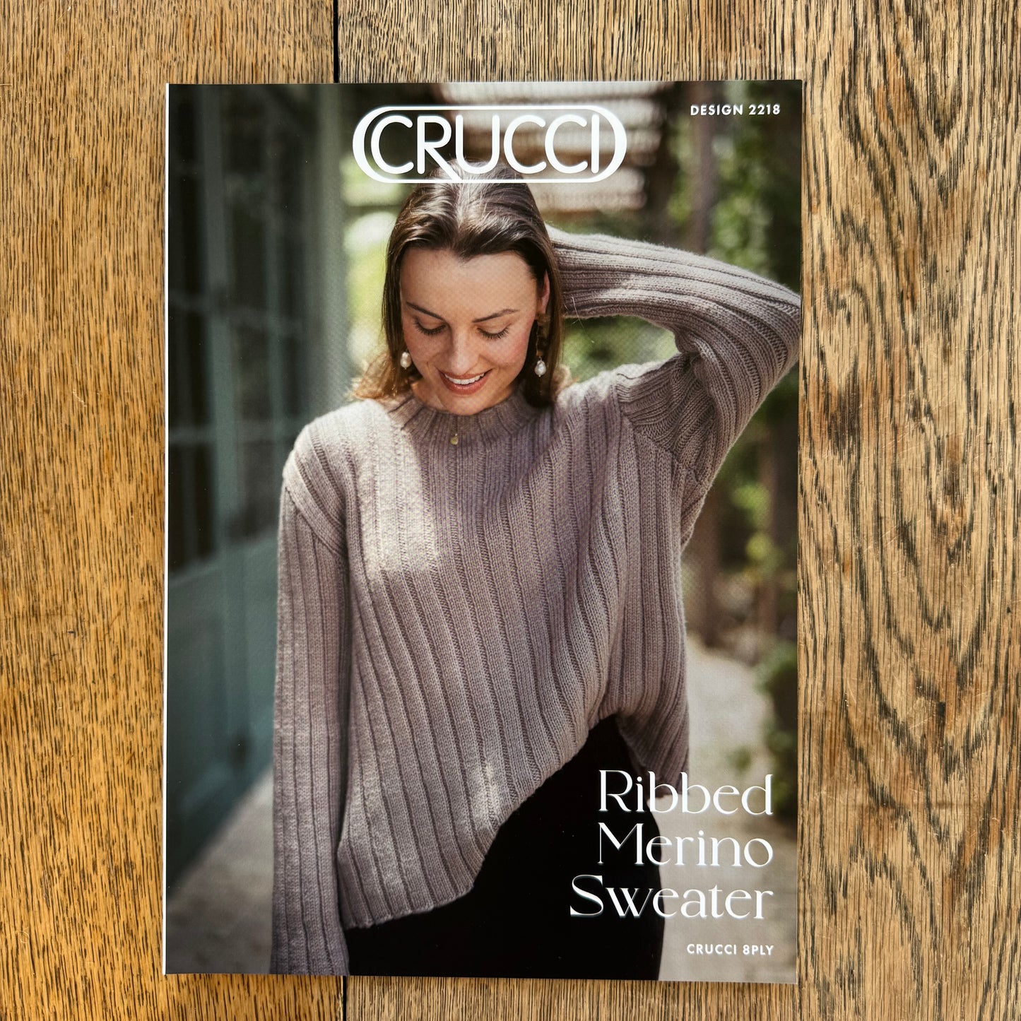 Pattern | Crucci 8ply | Ribbed Merino Sweater | 2218
