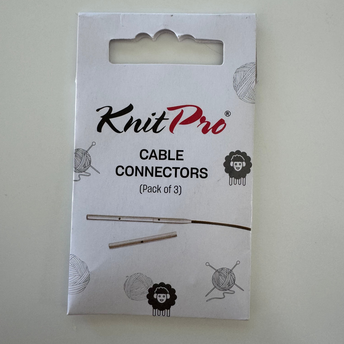 KnitPro | Interchangeable Cable/Cord Connectors (pack of 3)