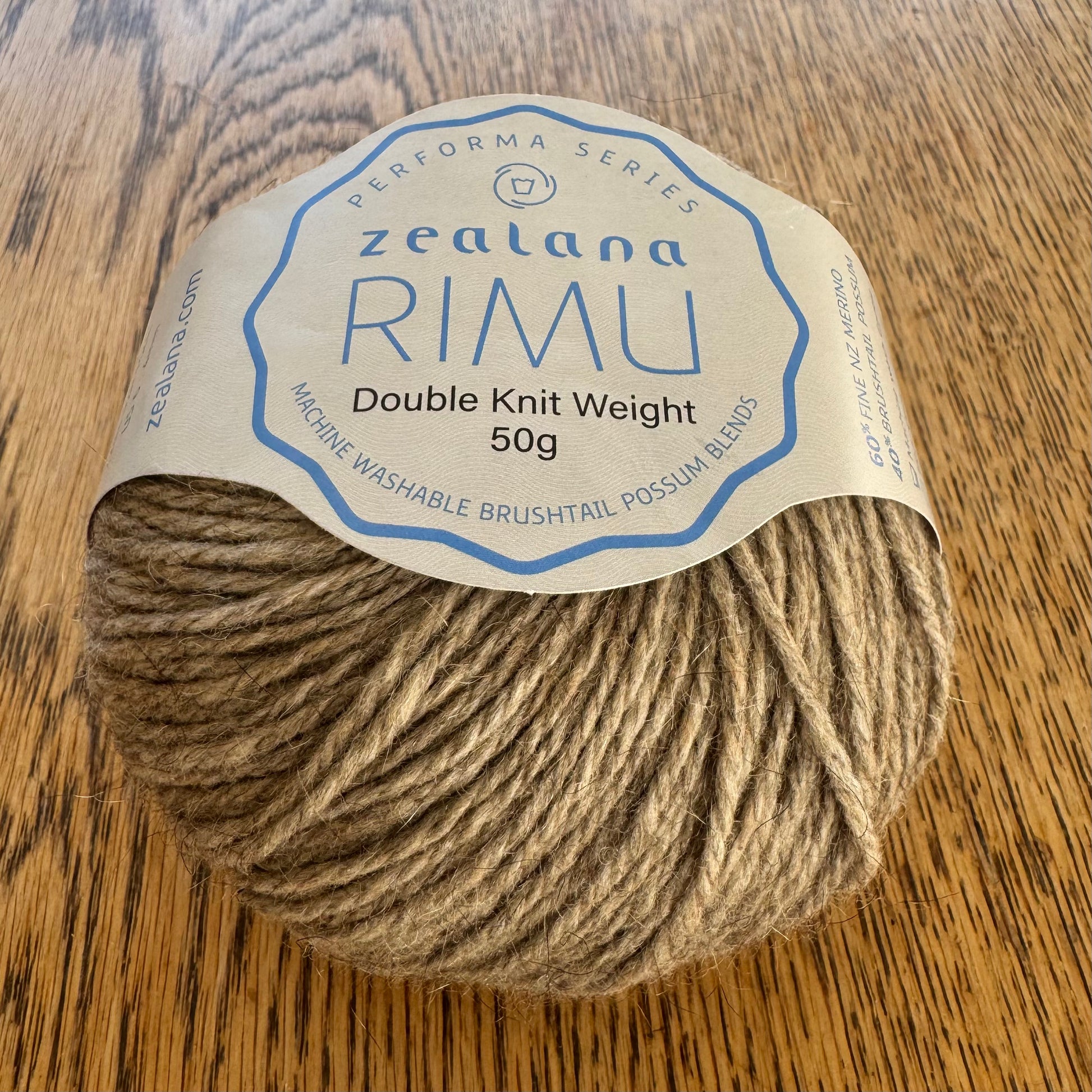 Zealana RIMU yarn DK possum/merino blend natural